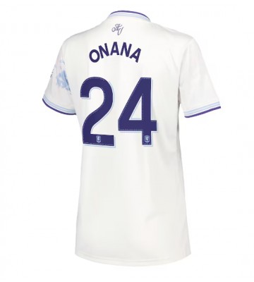 Aston Villa Amadou Onana #24 Tredjetrøje Dame 2025-26 Kortærmet